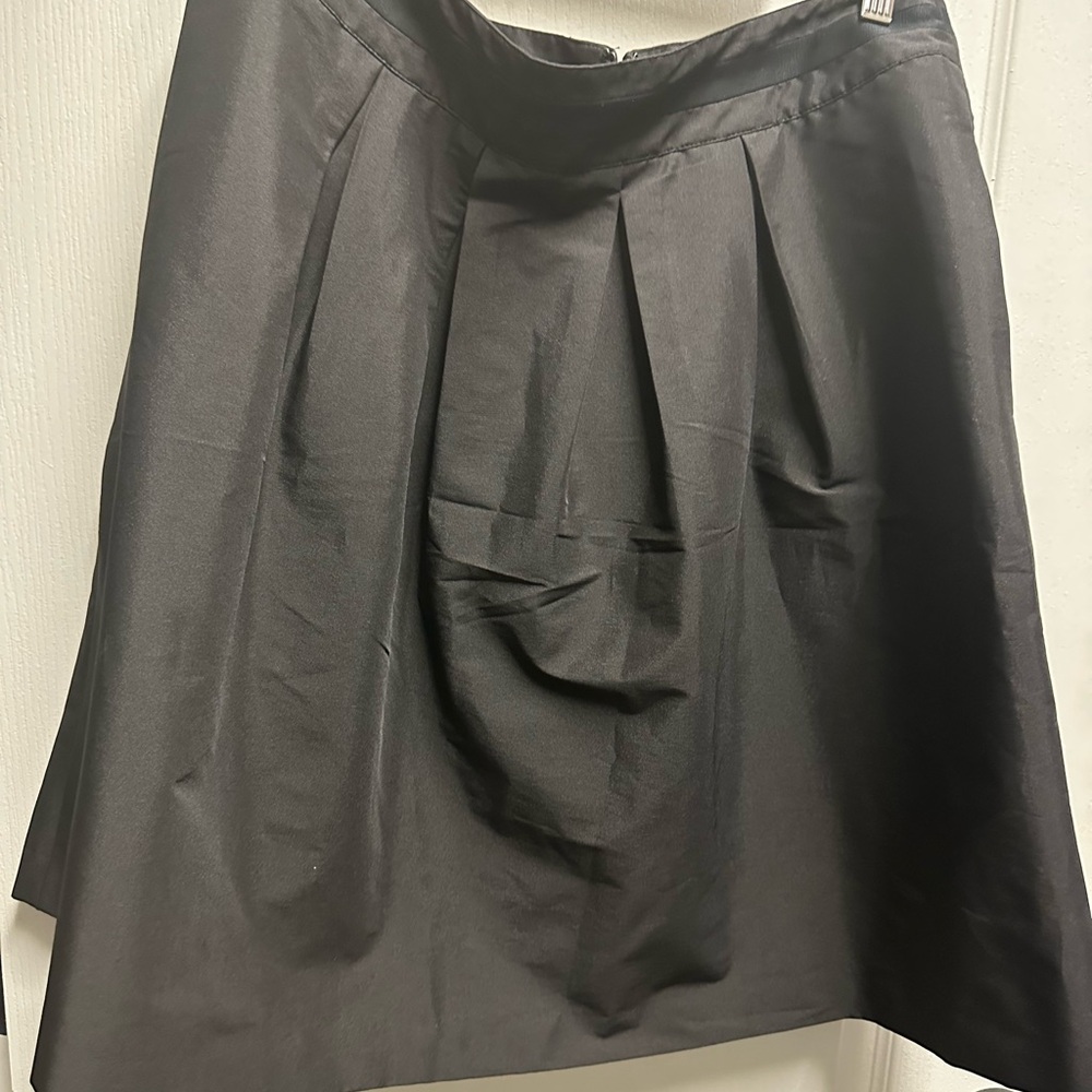 White House Black Market Black A-Line Skirt